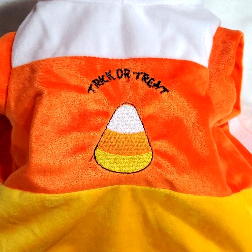 DOG HALLOWEEN CANDY 🍬 COSTUME WITH HOODIE 🐶 - Picture 5 of 11